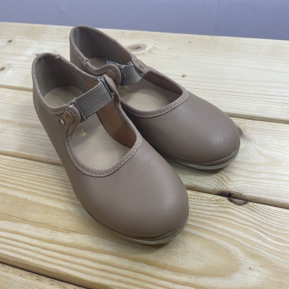 So Danca Tan Tap Shoes Dance Class Girls‎ Youth Size M 10.5